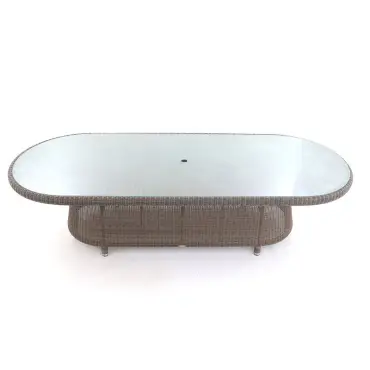 Summergrass Rattan Oval Table