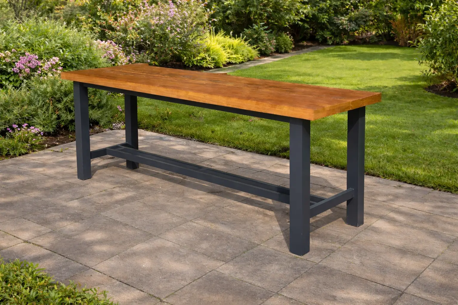 Nevada Bar Table - Certified Teak