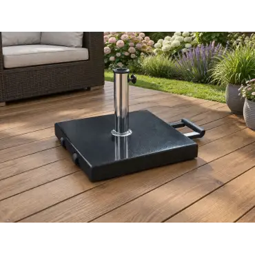 Polished Granite 40kg Parasol Base