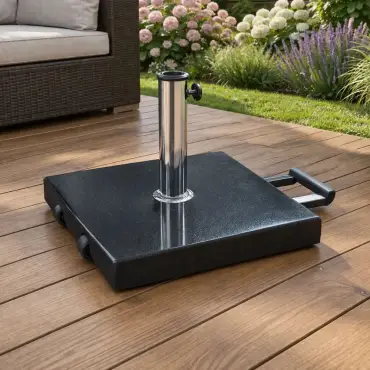 Polished Granite 40kg Parasol Base