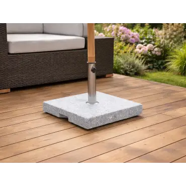 Parasol Base Burnt Stone Granite - 40kg