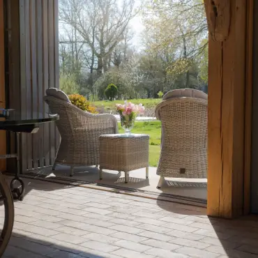 Oxford 3 Piece Rattan Bistro Set