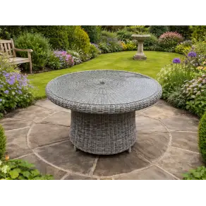 Summergrass Rattan Round Table