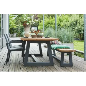 Ovada Dining Table Teak Certified