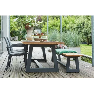 Ovada Dining Table Teak Certified