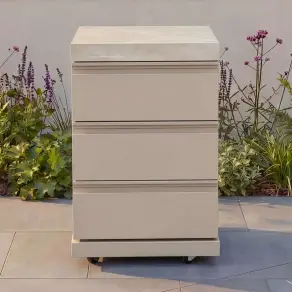 Ember Outdoor Kitchen Middle Triple Drawers