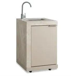 Ember Outdoor Kitchen Left Hand Modular Sink Cabinet