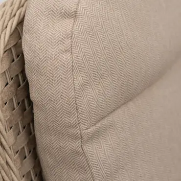 Audrey Rattan Large Corner Sofa Lounge Set