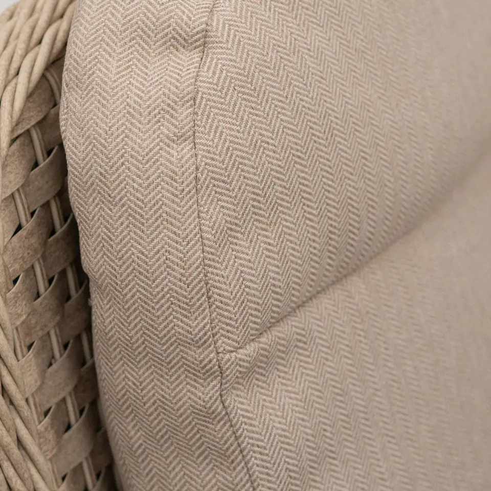 Audrey Rattan Large Corner Sofa Lounge Set