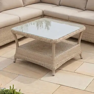 Audrey Rattan Large Corner Sofa Lounge Set