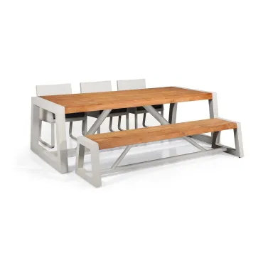 Trento Dining Table Teak Certified