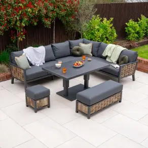 Caleb Corner Lounge Dining Set