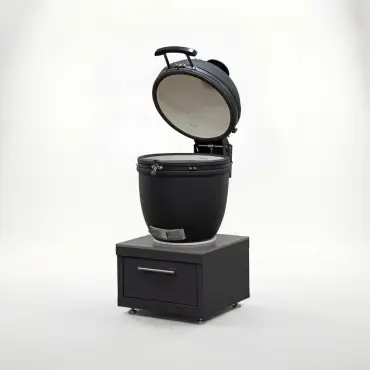 Riley Straight Outdoor Kitchen Kamado Charcoal BBQ