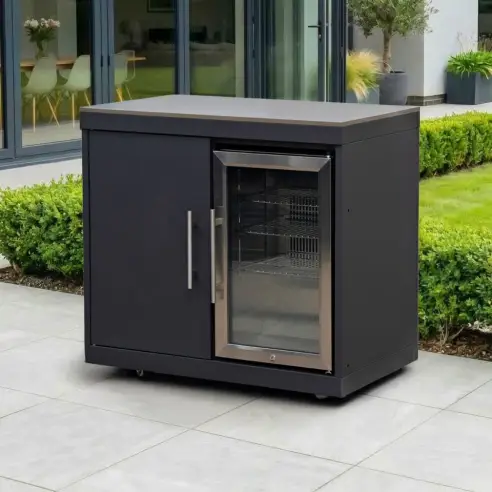 Riley Outdoor Kitchen Fridge & Cupboard Modular Unit
