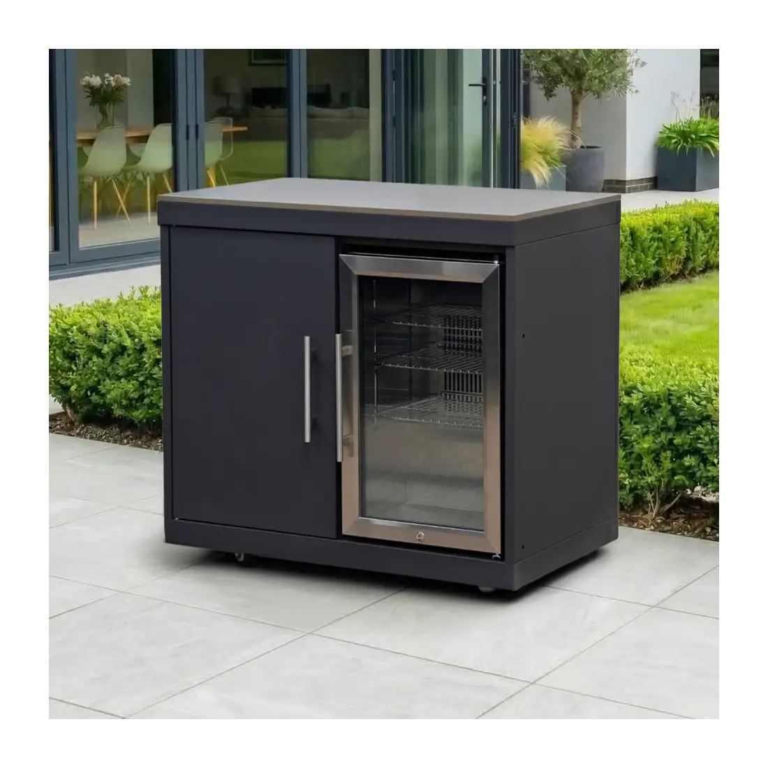 Riley Outdoor Kitchen Fridge & Cupboard Modular Unit