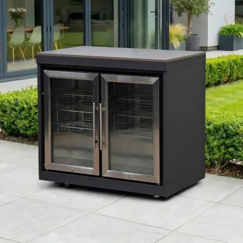 Riley Outdoor Kitchen Double Fridge Unit