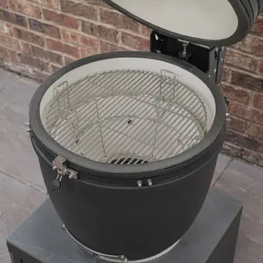 Riley Straight K-Pro 22 Kamado Charcoal Barbecue - Integrated Drawer Unit