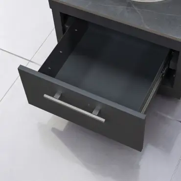 Riley Straight K-Pro 22 Kamado Charcoal Barbecue - Integrated Drawer Unit