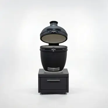 Riley Straight K-Pro 22 Kamado Charcoal Barbecue - Integrated Drawer Unit