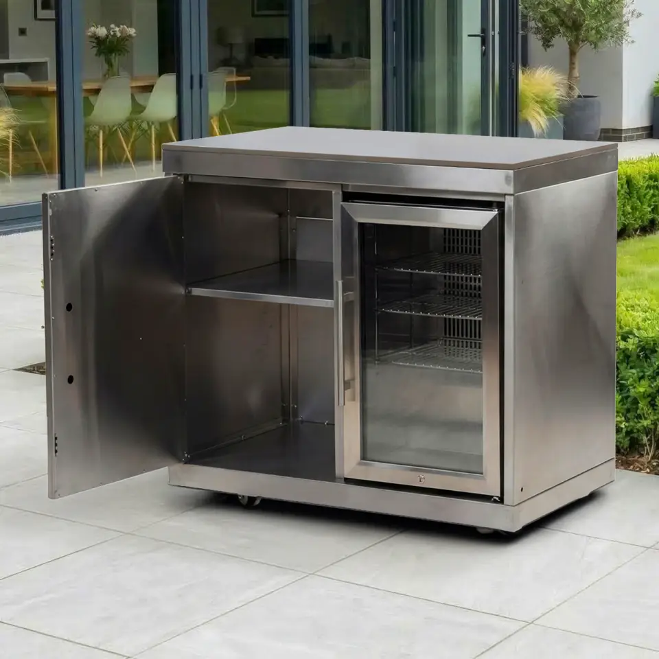 Stanley Outdoor Kitchen Fridge & Cupboard Modular Unit