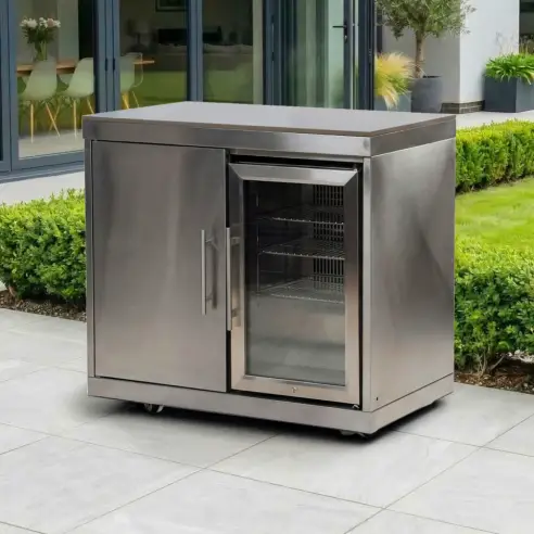 Stanley Outdoor Kitchen Fridge & Cupboard Modular Unit Stanley Outdoor Kitchen Fridge & Cupboard Modular Unit