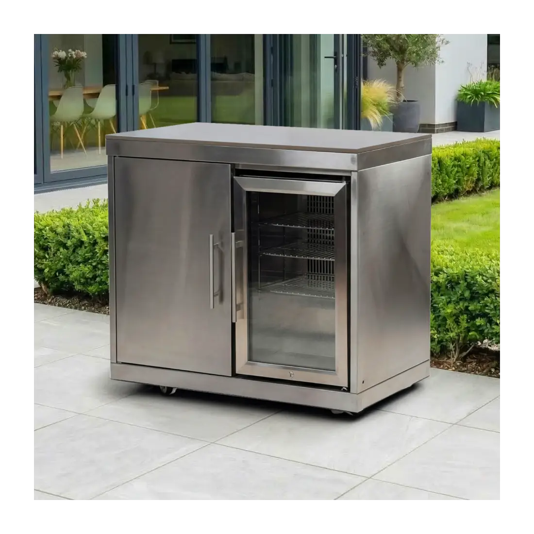 Stanley Outdoor Kitchen Fridge & Cupboard Modular Unit Stanley Outdoor Kitchen Fridge & Cupboard Modular Unit