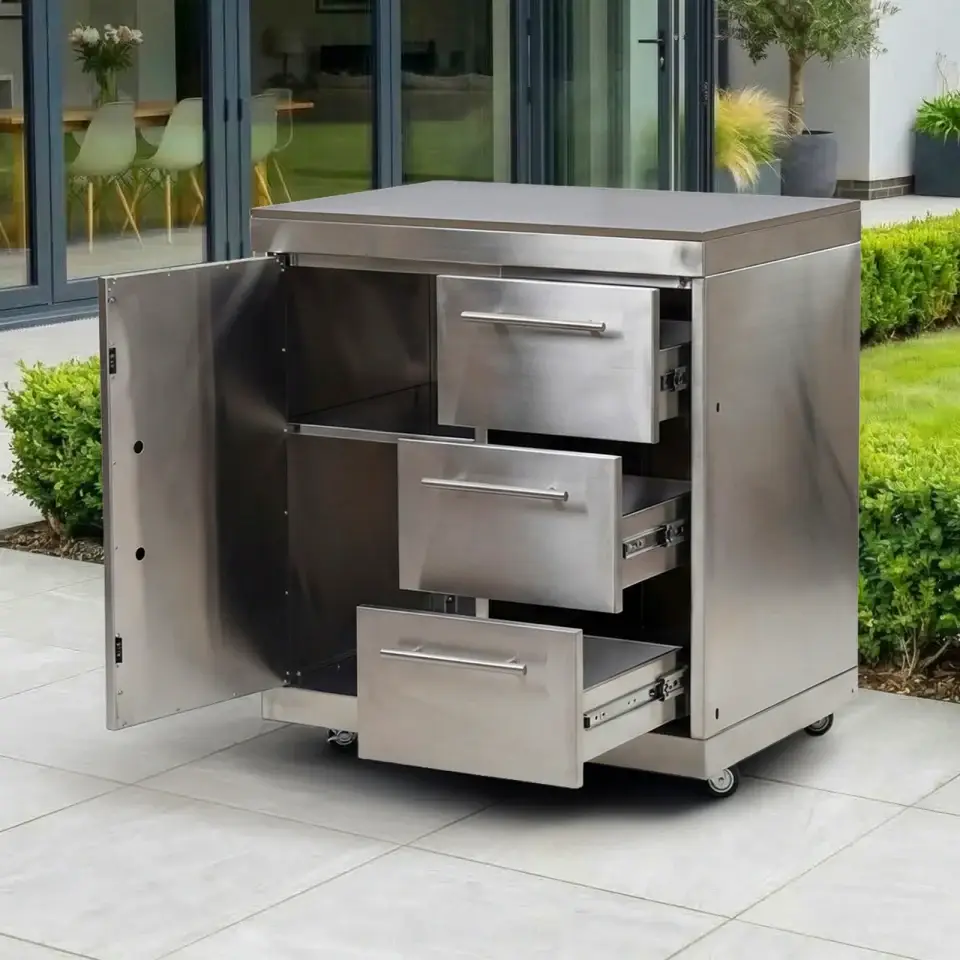Stanley Outdoor Kitchen Cupboard & Drawer Modular Unit
