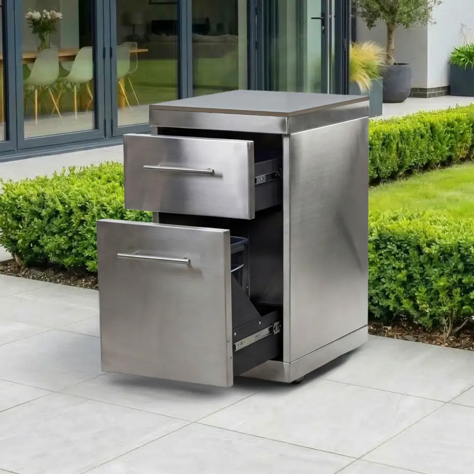 Stanley Outdoor Kitchen Double Drawer Modular Unit