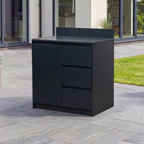 Oakley Cupboard & Triple Drawer Modular Unit
