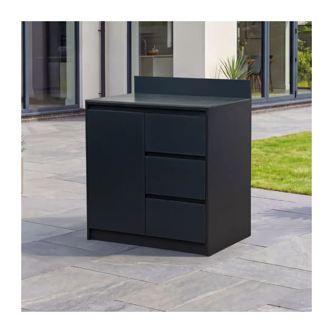 Oakley Cupboard & Triple Drawer Modular Unit