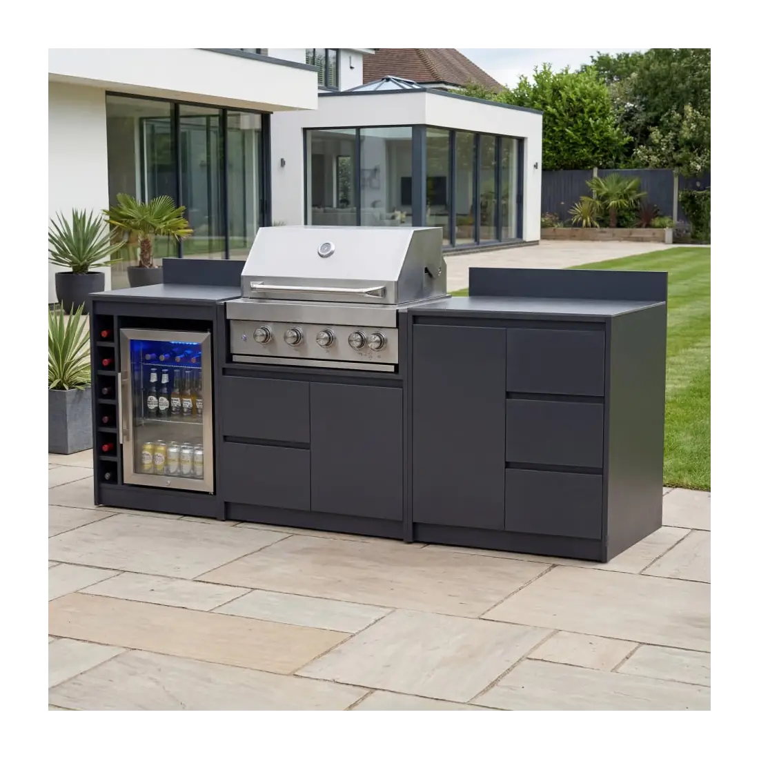 Oakley Straight 4 Burner Gas BBQ S2400-E Oakley Straight 4 Burner Gas BBQ S2400-E