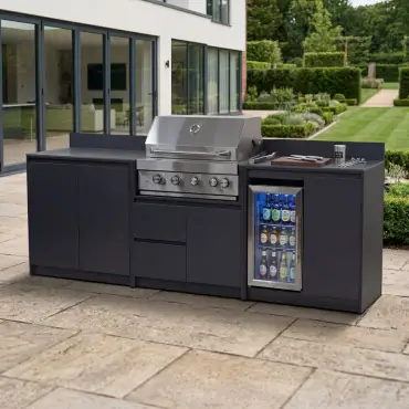 Oakley Straight 4 Burner Gas BBQ S2700-C