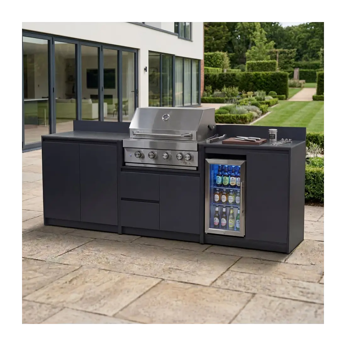 Oakley Straight 4 Burner Gas BBQ S2700-C Oakley Straight 4 Burner Gas BBQ S2700-C