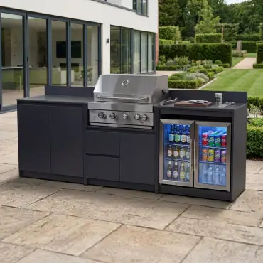 Oakley Straight 4 Burner Gas BBQ S2700-D