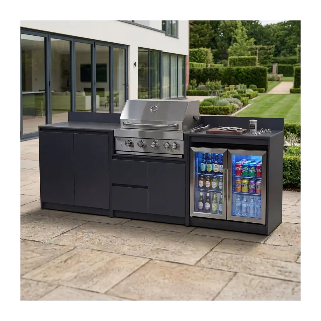 Oakley Straight 4 Burner Gas BBQ S2700-D