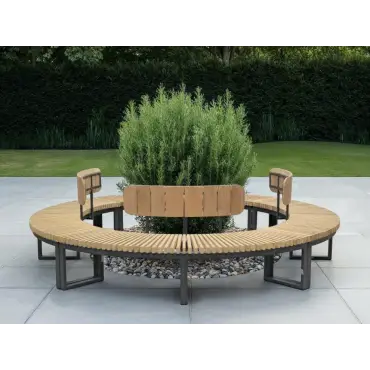 Inner Backrest | Mandalay Curved Bench