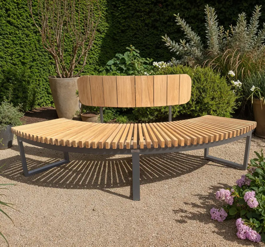 Inner Backrest | Mandalay Curved Bench