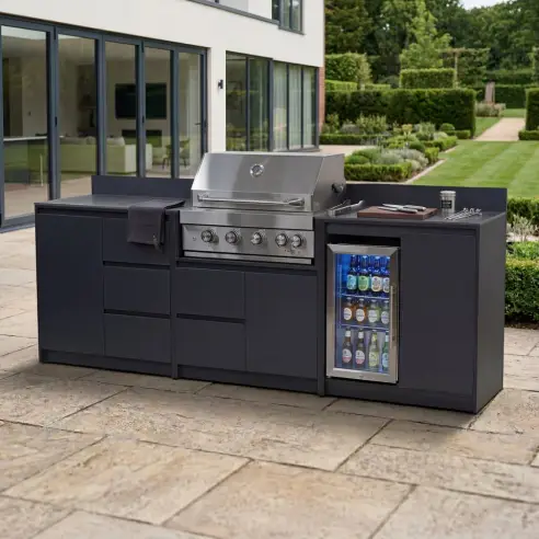 Oakley Straight 4 Burner Gas BBQ S2700-E Oakley Straight 4 Burner Gas BBQ S2700-E