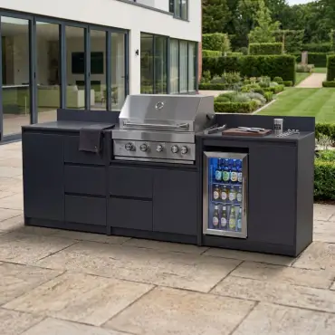 Oakley Straight 4 Burner Gas BBQ S2700-E