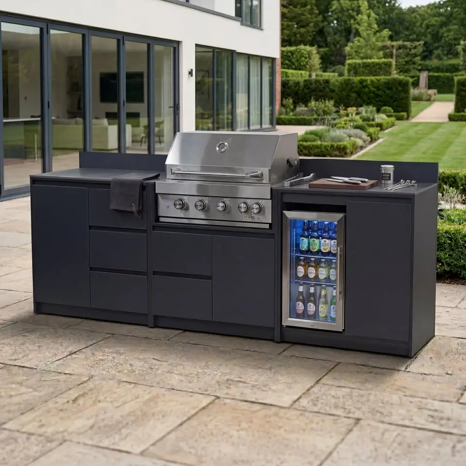 Oakley Straight 4 Burner Gas BBQ S2700-E