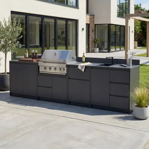 Oakley Straight 4 Burner Gas BBQ S3330-D Oakley Straight 4 Burner Gas BBQ S3330-D