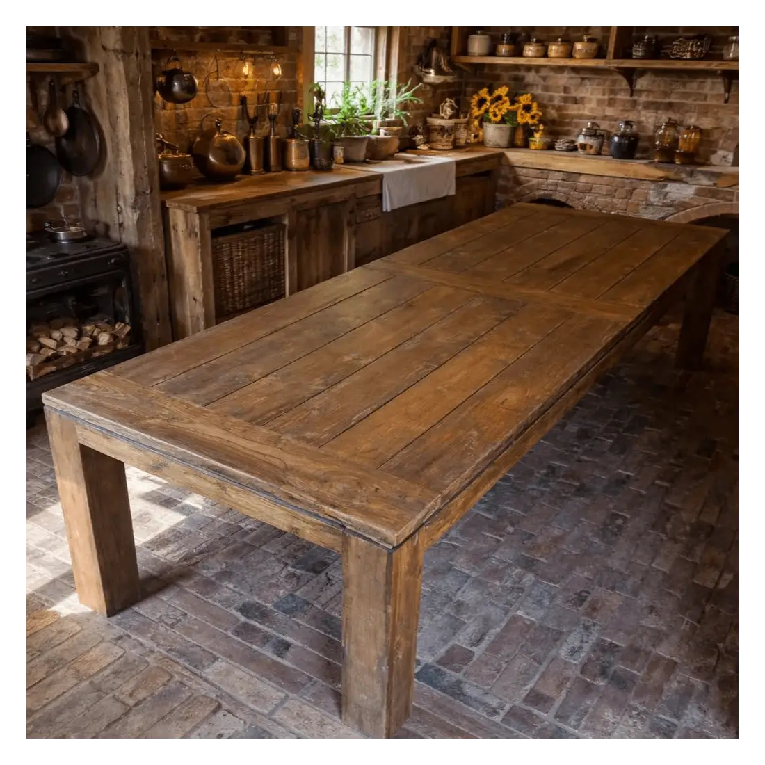 Thornbury 3m Reclaimed Teak Table