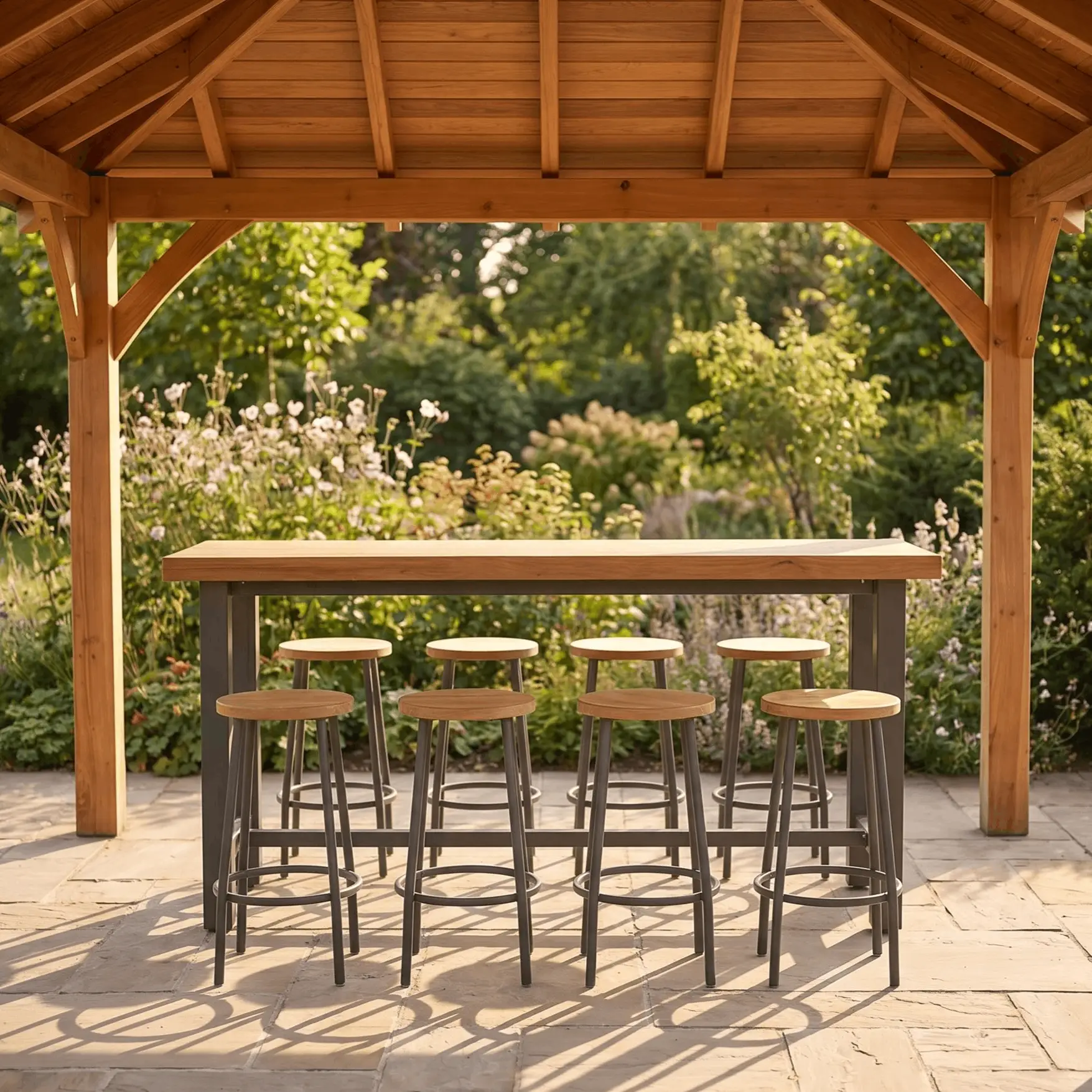 Nevada Bar Set - Certified Teak