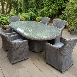 Summergrass 6 Chair Dining Set