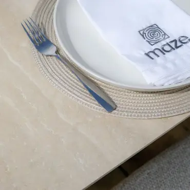 Fabric Ibiza 8-12 Seat Extending Dining Set