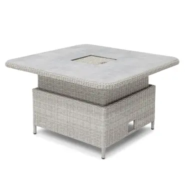 Oxford Royal U-Shaped Rattan Sofa Set - Rising Table