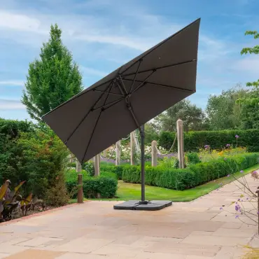 Astra 3.0m x 3.0m Square Aluminium Cantilever Parasol