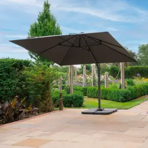 Astra 3.0m x 3.0m Square Aluminium Cantilever Parasol