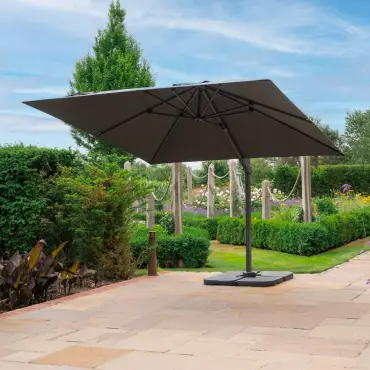 Astra 3.0m x 3.0m Square Aluminium Cantilever Parasol
