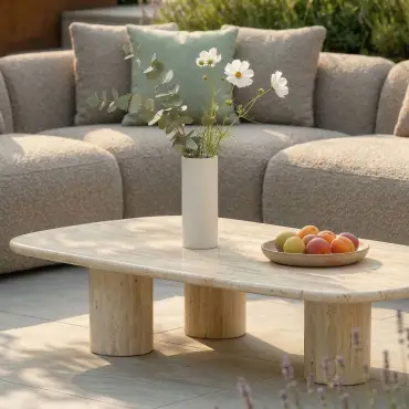 Fabric Monte Carlo Small Corner Sofa Set with Armchair